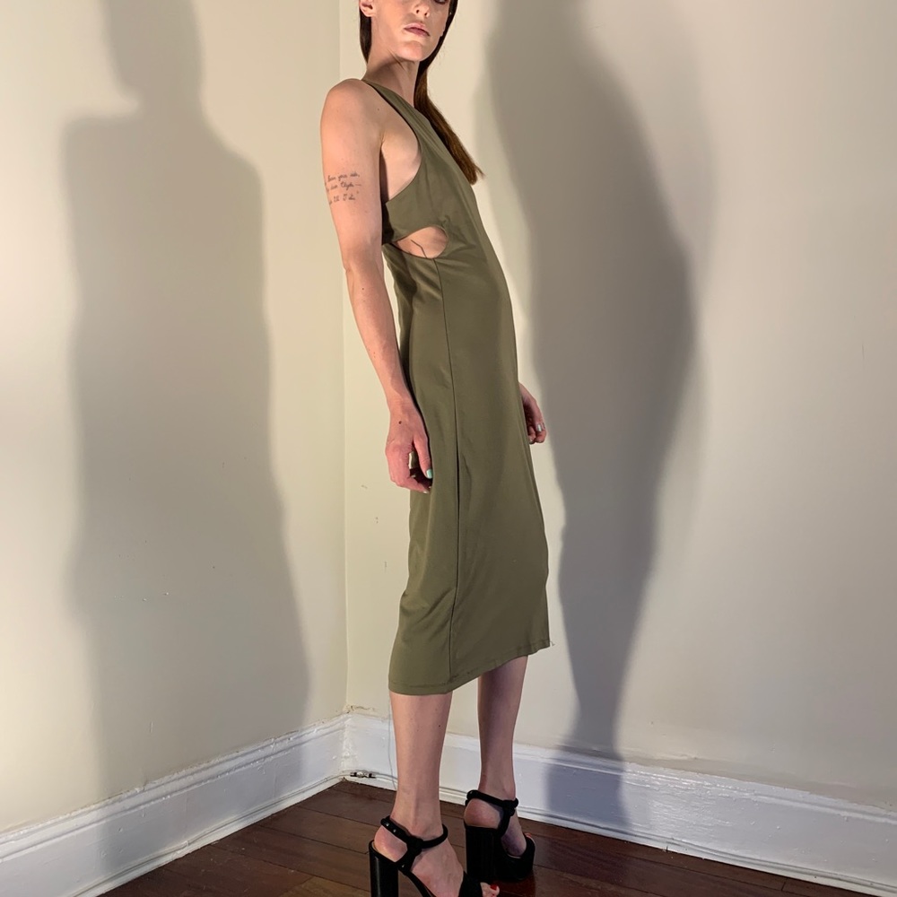 Alexander Wang cutout silhouette dress